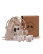 Whiskysten 9 stk af glas, som er perfekt til at komme i whiskyglasset istedet for is 